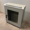 Datacom 10" rack, 9U/140mm, sklenené dvere, šedý