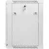 Lanberg 19" Rack, 12U/450mm, sklenené dvere, šedý