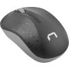 Natec optická myš TOUCAN/1600 DPI/Kancelářská/Optická/1 600 DPI/Bezdrátová USB/Černá