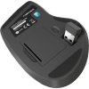 Natec optická myš JAGUAR/2400 DPI/Ergonomická/Blue Track/Pro praváky/2 400 DPI/Bezdrátová USB/Černá