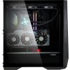 Zalman miditower Z9 Iceberg Black, E-ATX/mATX/Mini-ITX, průhledný bok, 2x vent., bez zdroje, US