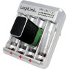 LOGILINK Nabíjačka batérií pre Ni-MH/Ni-Cd AA/AAA/9V nabíjateľné batérie
