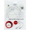Gembird CCP-USB3-AMCM-1M-W