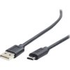 Gembird USB 2.0 AM cable to type-C (AM/CM), 1.8m, čierna
