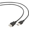 Gembird CCP-USB2-AMAF-6 kábel USB 2.0 A-A predlžovací 1.8m