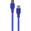 GEMBIRD Kabel USB 3.0 A-A prodlužovací 3m modrý