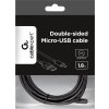 Gembird CC-USB2-AMmDM-6 USB 2.0 A (M) -> Micro-B USB 2.0 (M), pozlátené konektory, 1,8m
