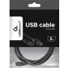 Gembird CCP-USB2-AMBM-10 USB 2.0, A-B, 3m, černý