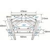 TB TV wall mount TB-43P 26-55", 55kg VESA 400x400