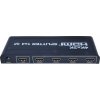 PremiumCord HDMI splitter 1-4 porty, kovové pouzdro, 4K, FULL HD, 3D