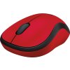 Logitech Wireless Mouse M220 Silent, red