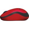 Logitech Wireless Mouse M220 Silent, red