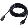 GEMBIRD Kabel HDMI-HDMI 3m, 1.4, M/F stíněný, zlacené kontakty, prodlužovací, černý