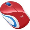 Logitech Wireless Mini Mouse M187, red