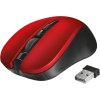 TRUST myš Mydo Silent Click Wireless Mouse - red