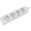 LANBERG PS0-04E-0150-W Lanberg 1.5M White 4X 230V Lanter EXTENSION PL. CABLE FROM FULL COPPER