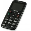 EVOLVEO EasyPhone, mobilní telefon pro seniory s nabíjecím stojánkem (černá barva)