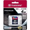 TRANSCEND SDHC karta 4GB Premium, Class 10
