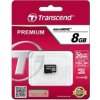 TRANSCEND MicroSDHC karta 8GB Class 10 8GB, bez adaptéru