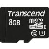 TRANSCEND MicroSDHC karta 8GB Premium, Class 10 UHS-I 300x, bez adaptéru