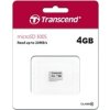 TRANSCEND MicroSDHC karta 4GB 300S, Class 10, bez adaptéru