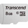 TRANSCEND MicroSDHC karta 8GB 300S, Class 10, bez adaptéru