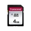 TRANSCEND SDHC karta 4GB 300S, Class 10 (R:20/W:10 MB/s)
