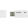 GOODRAM Flash Disk UME2 8GB USB 2.0 bílá