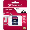 TRANSCEND SDHC karta 8GB Premium, Class 10