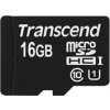 TRANSCEND MicroSDHC karta 16GB Premium, Class 10 UHS-I 300x, bez adaptéru