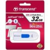 TRANSCEND Flash Disk 32GB JetFlash®790, USB 3.1 (R:90/W:25 MB/s) bílá/modrá