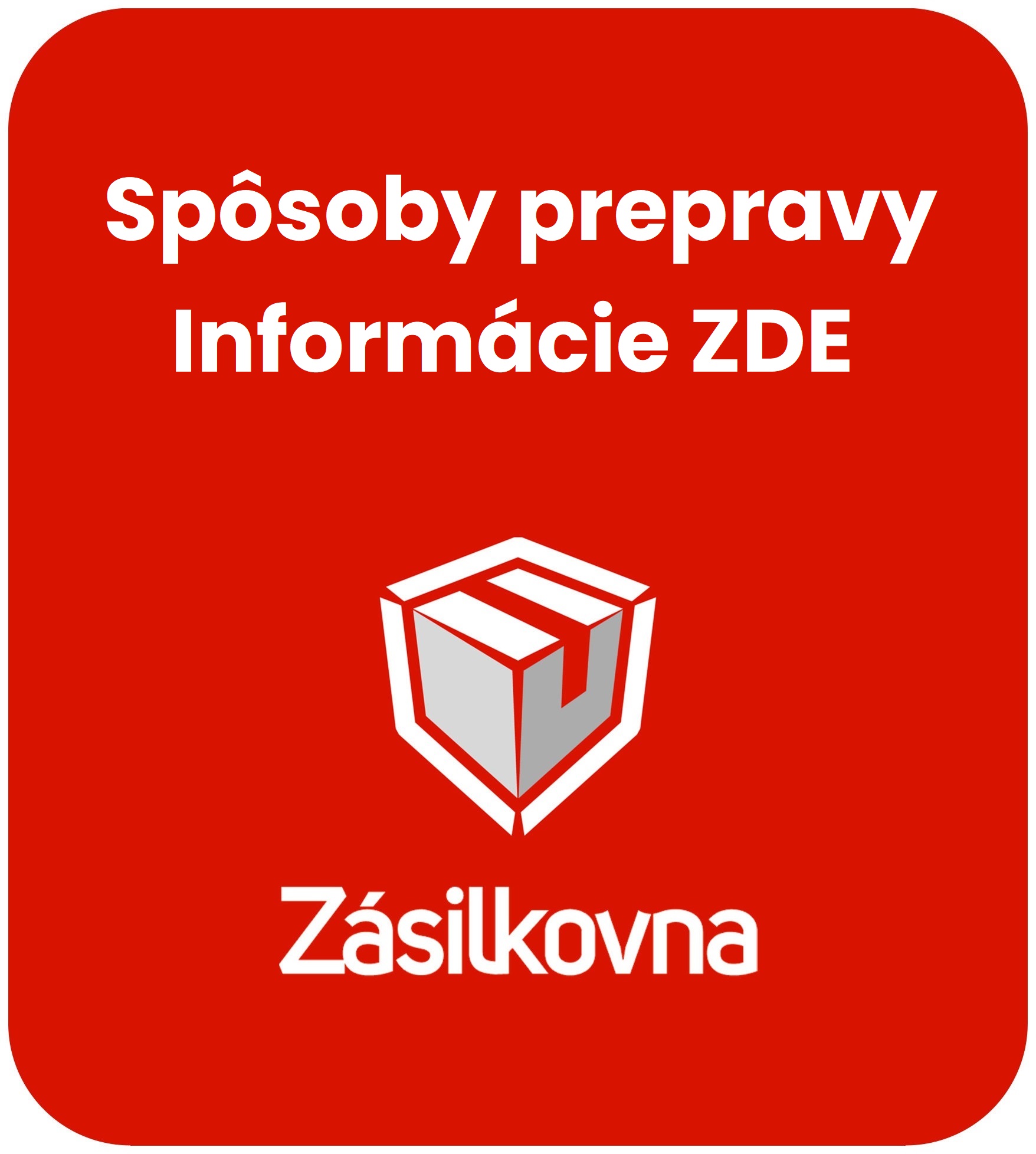 Nově dodáváme zboží i přes zásilkovnu