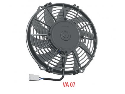 Ventilátor SPAL 12V VA07-AP12/C-58S  (225 mm)
