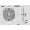 Ventilátor SPAL 12V VA08-AP70/LL-23MS