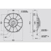 Ventilátor SPAL 12V VA02-AP70/LL-40A