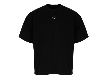 volnočasové tričko TEKY - baggy oversize ČERNÉ