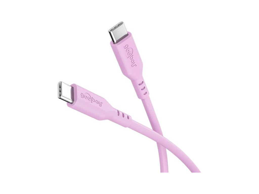 Kabel GOOBAY 77746 USB-C/USB-C 1,5m Pink