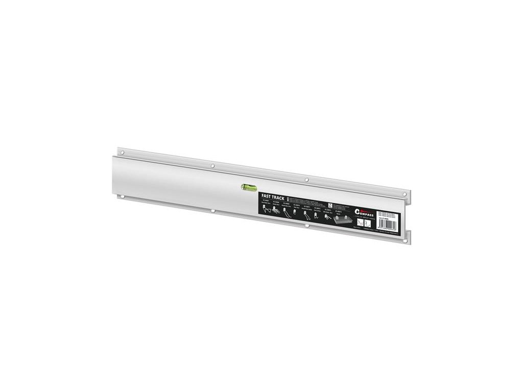Závěsný systém FAST TRACK lišta ALU 60cm s vodováhou COMPASS XC-00065