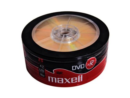 DVD-R 4,7GB MAXELL 16x 25ks