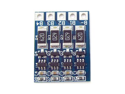 Balancér pro 4 Li-Ion články 18650, modul HX-JH-001