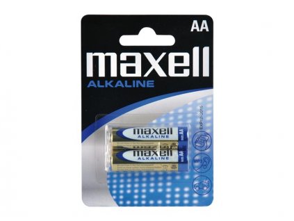 Baterie AA (R6) alkalická MAXELL 2ks / blistr