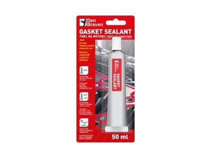 Gasket sealant DEN BRAVEN červený 50ml