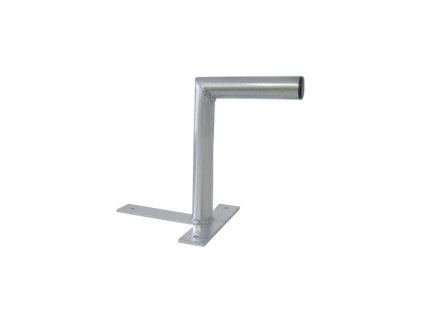 Anténní držák 25cm na zeď, trubka 42/2mm, výška 16cm  žár.