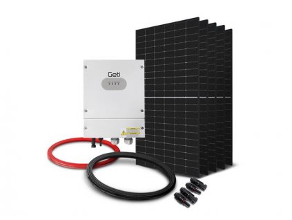 Sada pro Fotovoltaický ohřev vody GETI GWH01 2500W 5x Ja Solar
