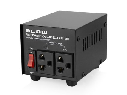 Měnič napětí BLOW PRT-200 230V/110V 200W