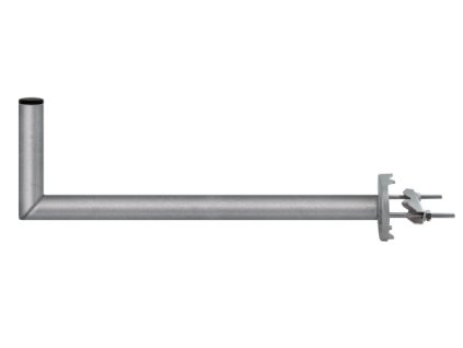 Anténní držák 70cm na stožár s třmenem, trubka 42/2mm, výška 16cm žár.
