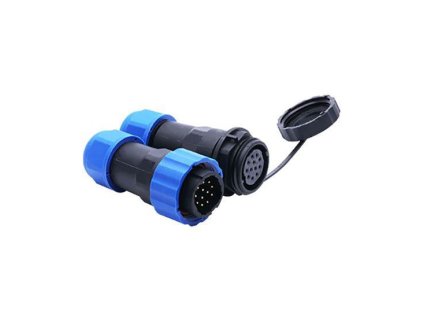 Konektor a zdířka SP/SD20-14P vodotěsný na kabel