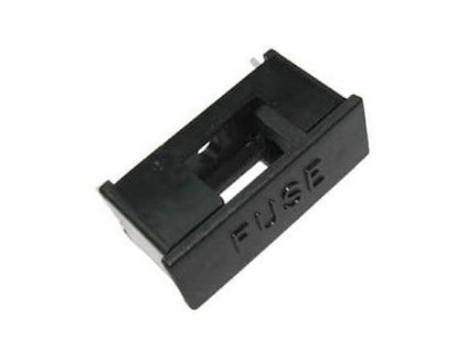 Držák pojistky plošný spoj 5x20mm s krytem II.