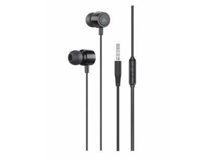 Sluchátka iPEAX 90010133 3,5mm Jack Black