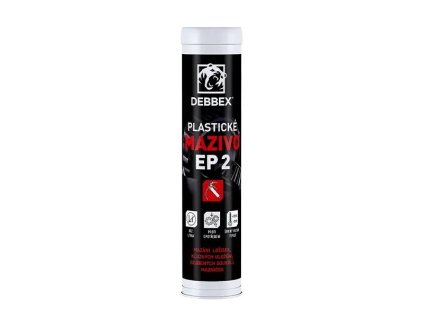 Plastické mazivo DEBBEX EP 2 žluté 400ml